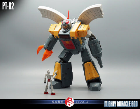 Pangu Toys PT-02 PT02 Mighty Miracle God (Omega Supreme) w/ Upgrade Kit 27cm / 10.7"