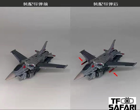 Go Better Studio GX-16 Missiles for TFP Deluxe Grade Starscream Upgrade Kit