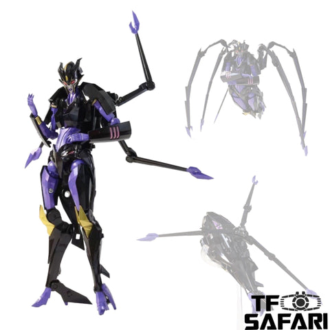 APC Toys APC-008 APC008 Night Countess ( TFP Prime Airachnid Blackarachnia )