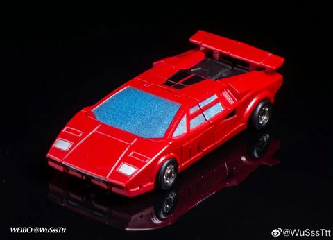 Magic Square MS-Toys MS-B07A MSB07A Red Cannon (Sideswipe) Metallic Version 9.5cm / 3.7"