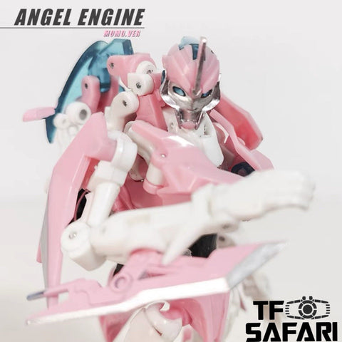 APC Toys APC-005P APC005P Angel Engine ( 1:1 TFP Arcee Deluxe Class ) Momo Ver. Pink Version 15cm / 6"