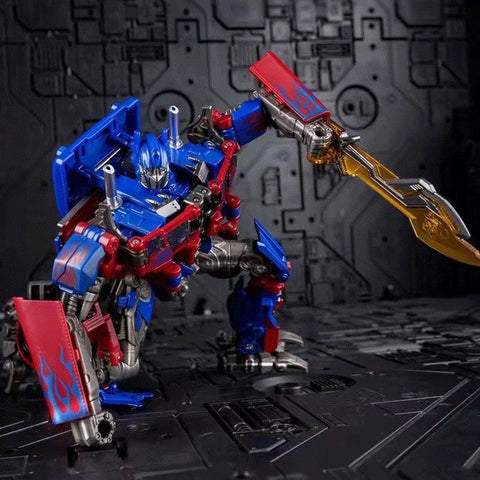 Knight 8801 (Previous 6022A) Optimus Prime (Modified KO SS05) & Weapon Set 17.5cm / 6.9"