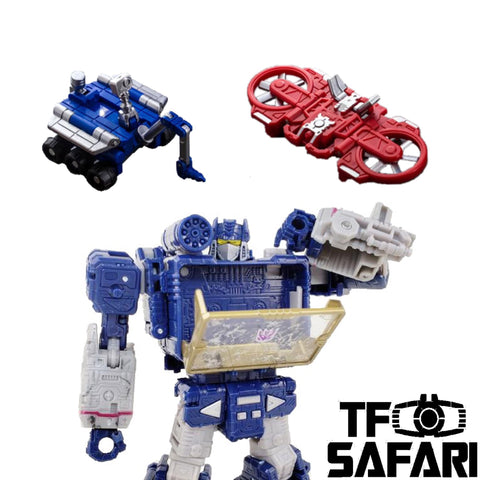 Dr.Wu DW-P50 Scout (2 in 1 Mini-Cassette Warriors) for WFC Siege Soundwave Dr Wu Upgrade Kit