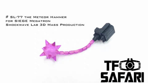 Shockwave Lab SL77 SL-77 Meteor Hammer for Siege Megatron Upgrade Kit
