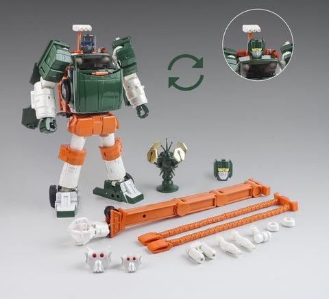 Xtransbots XTB MX-9T MX9T Paean (Hoist, MP Scale) Cartoon Version X-transbots 20cm/8''