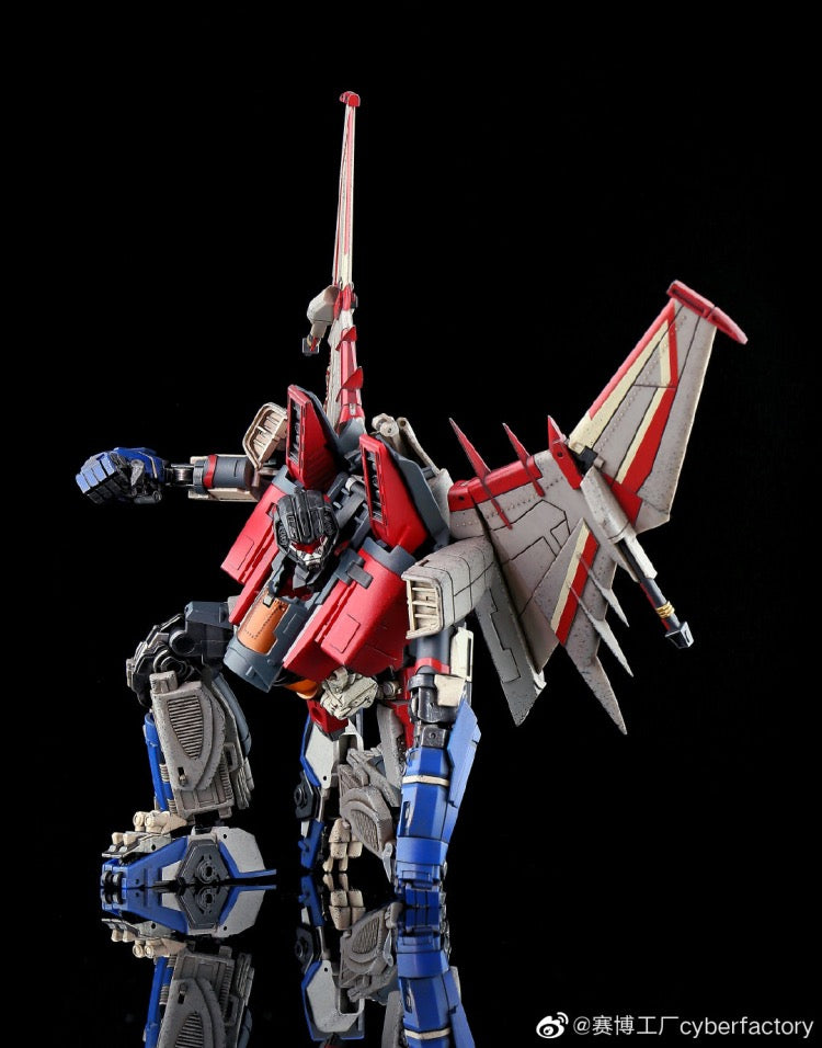 Cyber-Factory Cyberfactory CF-01 CF01 Star Storm Starscream 26cm