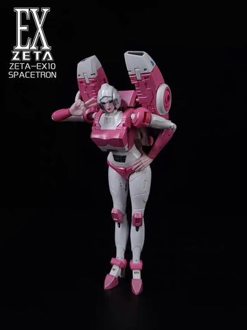 Zeta Toys ZT EX-05 EX05 Arc ( Arcee) Pearl Paint Version 20cm / 8"