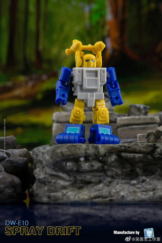 Dr.Wu & Mechanic Studio Extreme Warfare 6 Sets DW-E09 / 10 / 12 / 13/ 15 / 16 Seaspray / Starscream / Powerglide /  Thundercracker / Skywarp / Blaster fit to Earthrise Titan Class 2 in 1 set 6cm / 4.6"