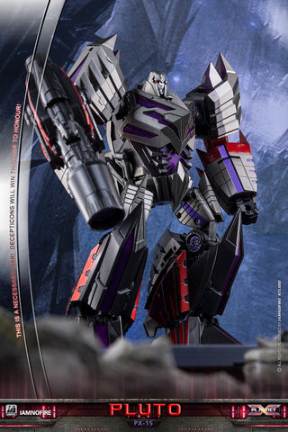 Planet X PX-15B PX15B Pluto (Megatron) Metallic Version 16cm / 6.3"