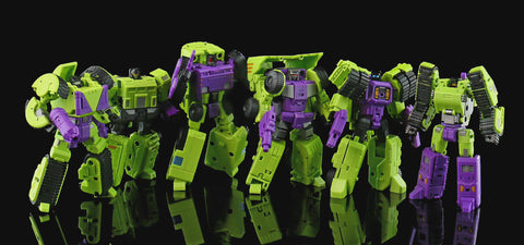 Lucky Cat Microcosmos MC-02 MC02 Riki-Oh (Devastator) Micro Cosmos Set A