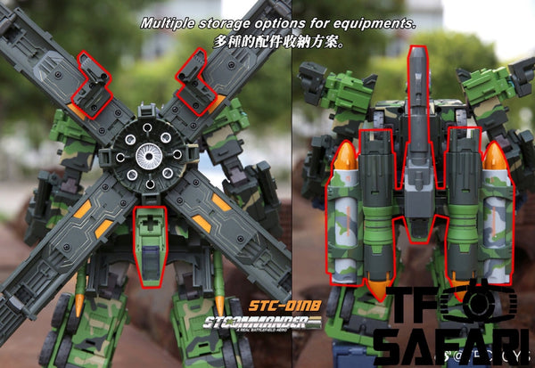 TFC Toys STC-01NB STC01NB ST Supreme Tactical Commander Rolling