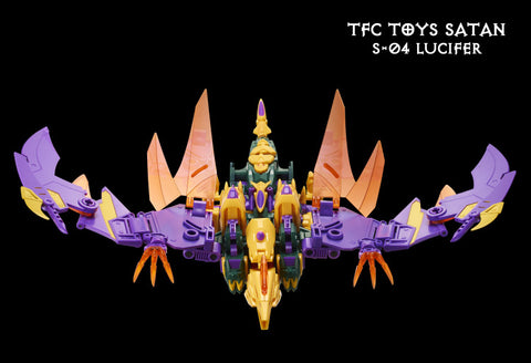 TFC Toys S04 S-04 Lucifer of Sartan Combiner（Cutthroat of Abominus)  18cm / 7.3"