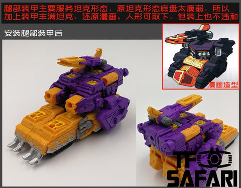 Go Better Studio GX-05 Uptrade Kit for WFC Siege Impactor ( Upgrade Kit+ Gap Fillers)