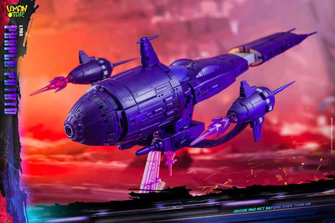 Lemontree Toys  LT-03 LT03 Purple Potato (Shockwave) Starship 22cm / 8.7"