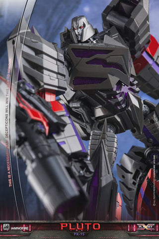 Planet X PX-15B PX15B Pluto (Megatron) Metallic Version 16cm / 6.3"