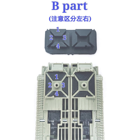 Ratchet Studio ROS-020 ROS020 Gap Fillers for WFC Siege Astrotrain Upgrade Kit