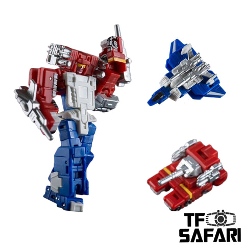 Dr.Wu Sword Dancer DW-E07 DWE07 Traveler Plane DW-E08 DWE08 Patriot Tank (G1 Slamdance 2 in 1 Mini-Cassette Warriors ) for WFC Kingdom / Legacy Blaster Dr Wu