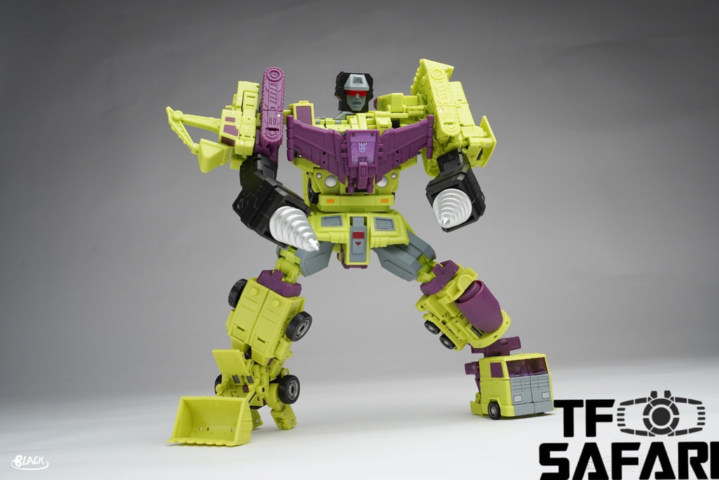 Magic Square MS Toys Constructor Devastator Combiner 3 sets (2 in 1 se ...