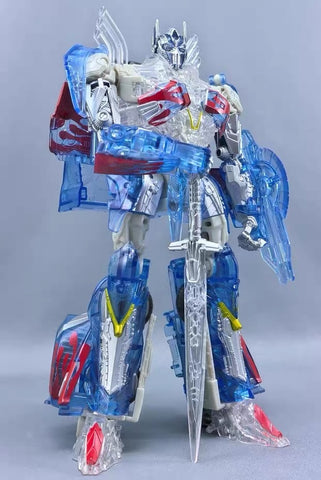 Takara Tomy Bayverse TLK-EX Optimus Prime Clear Version Japan 7-11 Limited Version