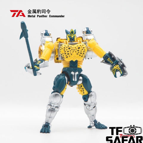 Transart TA BWM-03 BWM03 Metal Leopard Commander (BW Beast Wars Transmetal Cheetor )  18cm / 7"