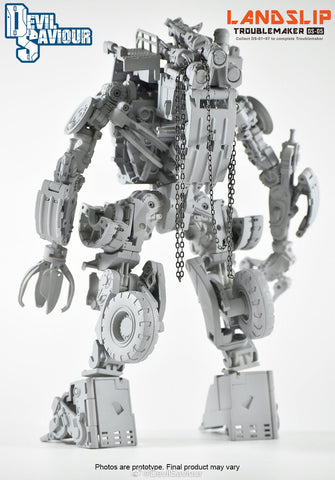 Devil Saviour (BombusBee) DS-05 Landslip of Trouble Maker ( Scrapper of ROTF Devastator Constructicons) 18cm / 7"