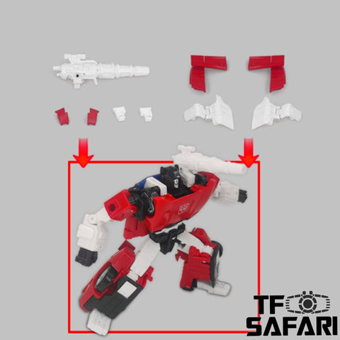 Go Better Studio GX-30B GX30B Upgrade Kit / Gap fillers for  WFC Kingdom Sideswipe Upgrade Kit