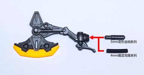 BDT Studio BDT-23A BDT23A Weapon Set (Energon Axe) for Diaclone DA65 / DA79 Battle Convoy / SS38 Optimus Prime Upgrade Kit