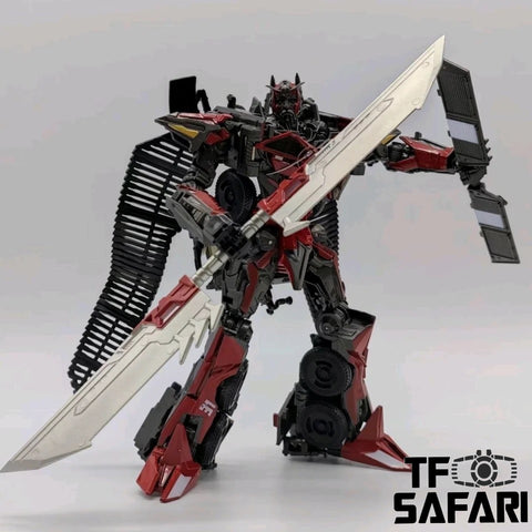 4th party BW BAIWEI TW1024 DOTM Dark of the Moon Sentinel Prime (Modified KO SS61 SS-61) & Weapon Set 18 cm / 7"