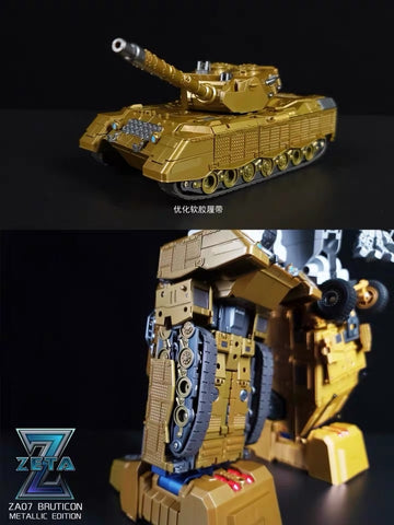 Zeta Toys ZA07 Armageddon Combiner ( Combaticons, Bruticus) 5 in 1 Gift Set Metallic Color 55cm (22")