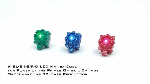 Shockwave Lab SL-84 SL84 LED Matrix Core for POTP Power of the Prime Optimal Optimus Upgrade Kit