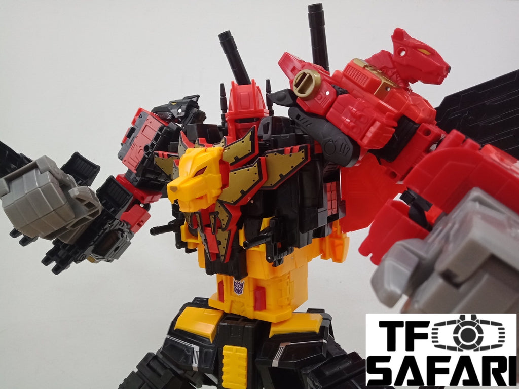 Transformers Power of the Primes POTP Predaking 5 in 1 set 【Unofficial ...