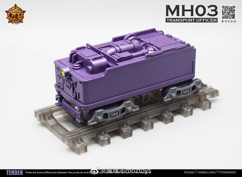MHZ Toys MH03 MH-03 Transport Officer Upgrade Kit (Freight Car) for FT-44 FT44 Thomas (Astrotrain)