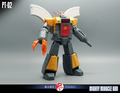 Pangu Toys PT-02 PT02 Mighty Miracle God (Omega Supreme) w/ Upgrade Kit 27cm / 10.7"