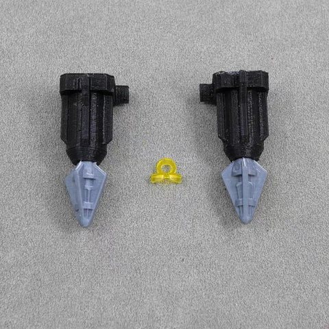 Tim Heada TH050 TH-050 Shoulder Missles / Yellow Eye / Leg Extension Parts mask for Shattered Glass Ultra Magnus Upgrade Kit