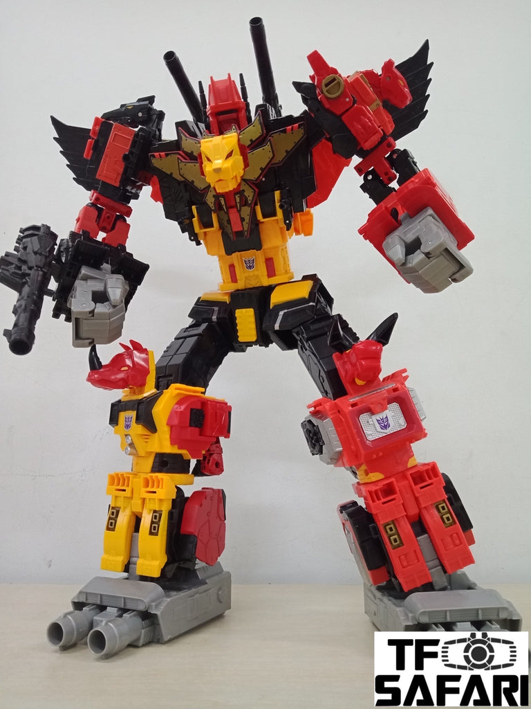 Transformers Power of the Primes POTP Predaking 5 in 1 set 【Unofficial ...