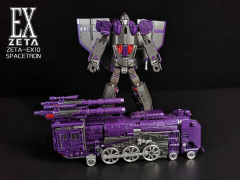 Zeta Toys ZT EX-10 EX10 Spacetron ( Astrotrain) 22cm / 8.5"