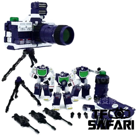 Papa Toys PPT01 PPT-01 Camera Squad ( Reflector ) 3 in 1 set 11cm / 4.5"