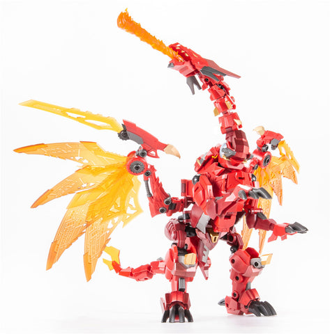 JB Jinbao Pocket Size DF07 DF-07 8871 Flame Devil (Transmetal Megatron ) 15cm / 6"