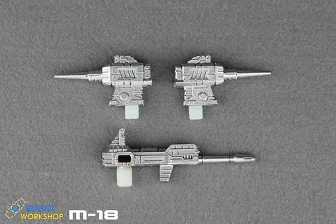 Matrix Workshop M18 M-18 WFC Siege Barricade / Smokescreen Weapon Set Upgrade Kit