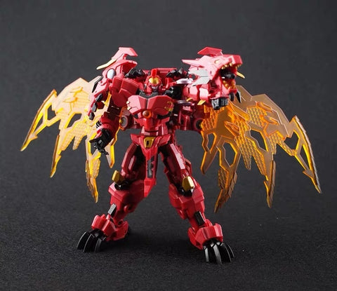 Iron Factory IF EX-42 EX42 Heatdeath BW2 Red Dragon (Transmetal 2 Megatron) 12cm / 4.75‘