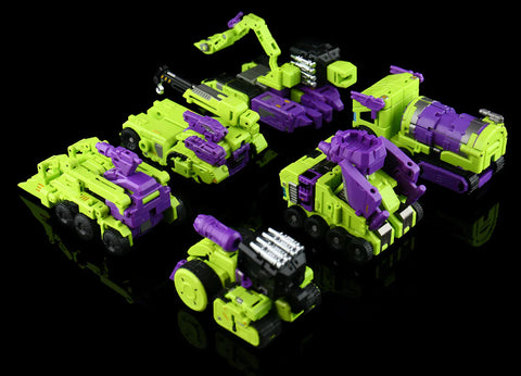 Lucky Cat Microcosmos MC-02 MC02 Riki-Oh (Devastator) Micro Cosmos Set C