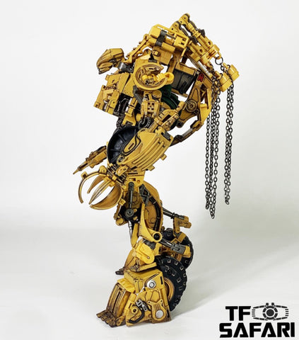 Devil Saviour (BombusBee) DS-05 Landslip of Trouble Maker ( Scrapper of ROTF Devastator Constructicons) 18cm / 7"