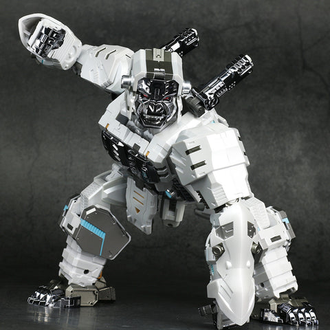 Generation Toy GT-10A GT10A Gorilla (BW Optimus Primal ) Chrome White Version 25cm / 10"