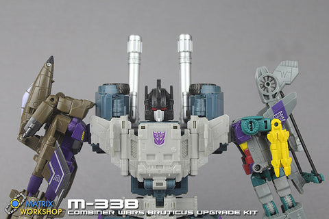 Matrix Workshop M-33B M33B Back Cannon for Combiner Wars Bruticus Upgrade Kit