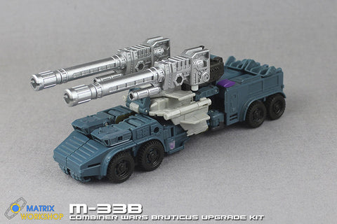 Matrix Workshop M-33B M33B Back Cannon for Combiner Wars Bruticus Upgrade Kit