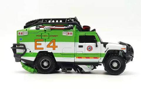 No Brand 4th Party JH01 JH-01 KO MPM11 MPM-11 Ratchet Green Version ( Enhanced Details & Painting) 19cm / 7.5"