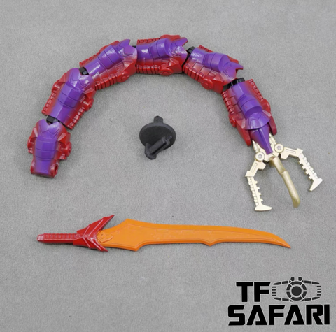 Tim Heada TH044 TH044 Articulated Tail / Sword for Legacy Transmetal 2 Megatron Upgrade Kit