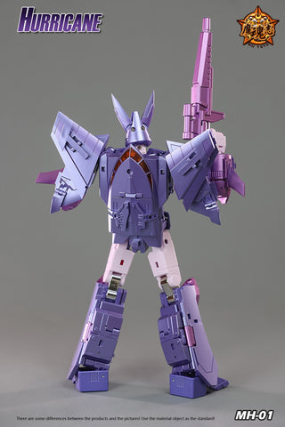 4th Party MHZ Toys MH01 MH-01 Hurricane Not FT39 Quietus (Cyclonus MP size)  28cm / 11"