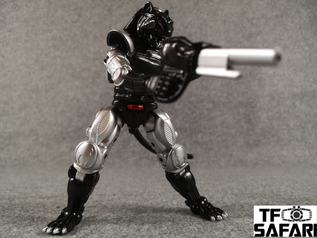 Transart Ravage Vs Kindgom Ravage Transart TA BWM-04 BWM04 Black Agent (BW Beast Wars Ravage ) 16.5cm ...