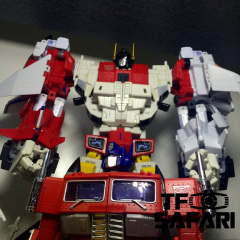 Jujiang JJ-02 Jet Commander Combiner 5 in 1 set (Concorde, Harrier, Phantom, Eagle & Falcon) Ju Jiang 45cm / 18"